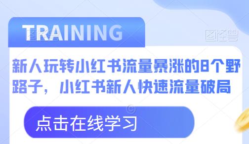 新人玩转小红书流量暴涨的8个野路子，小红书新人快速流量破局