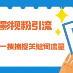 公众号影视粉引流：利用微信搜一搜捕捉关键词流量 小白赚钱自动化