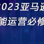 2023亚马逊全能运营必修课，全面认识亚马逊平台+精品化选品+CPC广告的极致打法