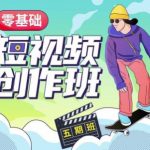 价值999【王威】零基础商业短视频创作班第5期视频课程