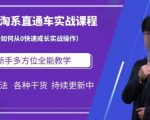 2023淘系直通车保姆式运营讲解，新手如何从0快速成长实战操作，新手多方位全能教学