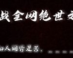 视频号小众玩法，文笔挑战，互动拉满，轻松赚取分成收益！小白也可当天上手