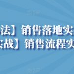 【销售心法】销售落地实战分享+【销售实战】销售流程实战分享