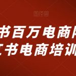 小红书百万电商陪跑，小红书电商培训教程