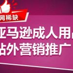 亚马逊成人用品站外营销推广，​成人用品新品推广方案，助力打造类目爆款