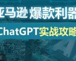 亚马逊爆款利器：ChatGPT实战攻略，以最低的成本和最高的效率打造日出百单的爆品