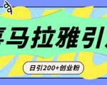 从短视频转向音频：为什么喜马拉雅成为新的创业粉引流利器？每天轻松引流200+精准创业粉